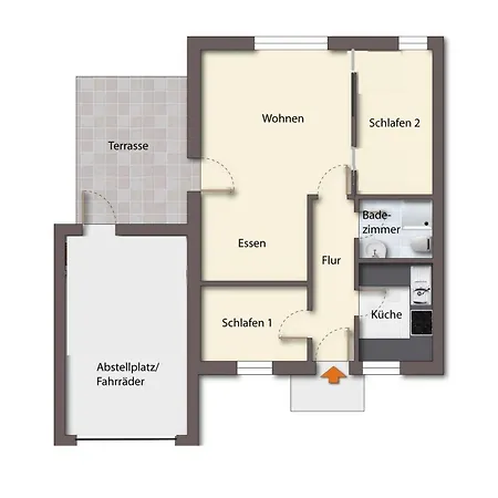 Feriehus Meeresgold Dornumersiel